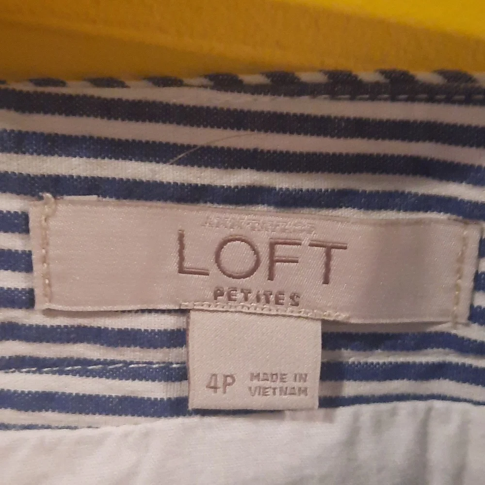Loft Striped Mini skirt - Picture 3 of 5